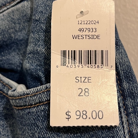 Warp + Weft NCE Nice Cote Wide Leg High Rise Jeans size 6 - Picture 7 of 12